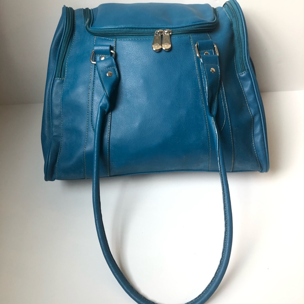 Perry Ellis Faux Leather Tote